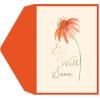 Graphique Balloon Get Well Card, Feel Better Soon, Recovery, Family and Friends, Color-Coordinated Envelope, 5″ x 7″(Daisy Get Well Soon)