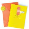 Graphique Balloon Get Well Card, Feel Better Soon, Recovery, Family and Friends, Color-Coordinated Envelope, 5″ x 7″(Got You)