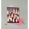 Graphique Bicycle with Balloons Birthday Card | Family and Friends | Embellished with Gold Foil Accents | Color-Coordinated Envelope | 5″ x 7″(Birthday Greeting Card)