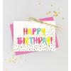 Graphique Bicycle with Balloons Birthday Card | Family and Friends | Embellished with Gold Foil Accents | Color-Coordinated Envelope | 5″ x 7″(Colorful Brushed)