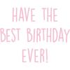 Graphique Bicycle with Balloons Birthday Card | Family and Friends | Embellished with Gold Foil Accents | Color-Coordinated Envelope | 5″ x 7″(Unicorn)