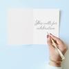 Graphique Handmade Birthday Card, Cute & Happy Birthday Greeting, Her, Him, Friend, Pickleball, 5” x 7”(Champagne Shaker)