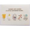 Graphique Handmade Birthday Card, Cute & Happy Birthday Greeting, Her, Him, Friend, Pickleball, 5” x 7”(Going Out Baby)