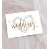 Graphique Handmade Birthday Card, Cute & Happy Birthday Greeting, Her, Him, Friend, Pickleball, 5” x 7”(Heart Wreath)
