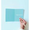 Graphique Handmade Birthday Card, Cute & Happy Birthday Greeting, Her, Him, Friend, Pickleball, 5” x 7”(I Love You)