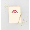 Graphique Handmade Birthday Card, Cute & Happy Birthday Greeting, Her, Him, Friend, Pickleball, 5” x 7”(You’re My Lobster)