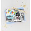 Graphique Party Cats Birthday Card, Family and Friends, Color-Coordinated Envelope, 5″ x 7″(Ate Your Cake)