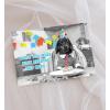 Graphique Party Cats Birthday Card, Family and Friends, Color-Coordinated Envelope, 5″ x 7″(Ate Your Cake)