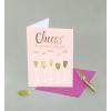 Graphique Party Cats Birthday Card, Family and Friends, Color-Coordinated Envelope, 5″ x 7″(Birthday Cheers)