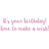 Graphique Party Cats Birthday Card, Family and Friends, Color-Coordinated Envelope, 5″ x 7″(Yay Cake)