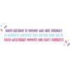 Graphique Sprinkles Handmade Card, Cute and Happy Greeting, Him, Her, Friend, 5” x 7”