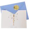 Graphique Bicycle with Balloons Birthday Card | Family and Friends | Embellished with Gold Foil Accents | Color-Coordinated Envelope | 5″ x 7″(Make a Wish Birthday Candle)