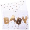 Graphique Handmade Birthday Card, Cute & Happy Birthday Greeting, Her, Him, Friend, Pickleball, 5” x 7”(Baby Balloons)