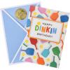 Graphique Handmade Birthday Card, Cute & Happy Birthday Greeting, Her, Him, Friend, Pickleball, 5” x 7”(Dinkin Birthday)
