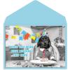 Graphique Party Cats Birthday Card, Family and Friends, Color-Coordinated Envelope, 5″ x 7″(Ate Your Cake)