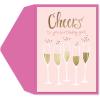 Graphique Party Cats Birthday Card, Family and Friends, Color-Coordinated Envelope, 5″ x 7″(Birthday Cheers)