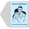 Graphique Party Cats Birthday Card, Family and Friends, Color-Coordinated Envelope, 5″ x 7″(Magnificent Bastard)
