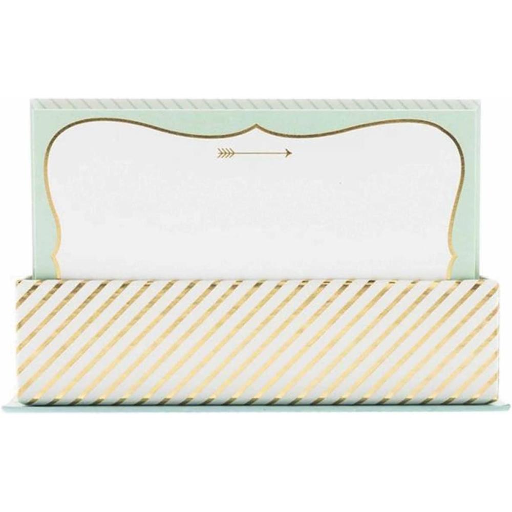 imageGraphique All Occasion Flat Notes Pack of 50 Blank Index Cards with Envelopes ampamp Decorative Storage Box Thick Cardstock Stationary Gift White Hydrangeas 5625 x 35Arrows