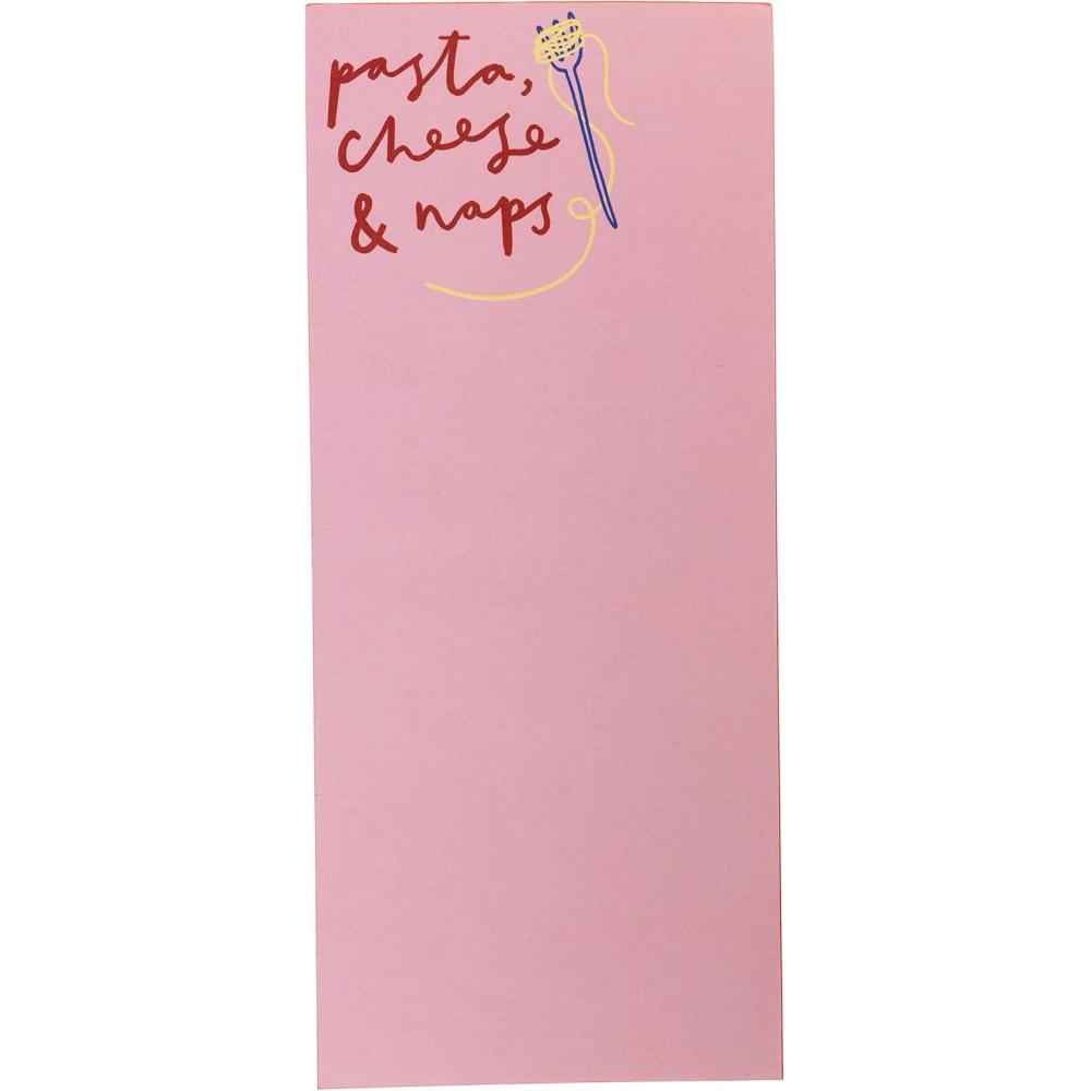 imageGraphique Plaid Magnetic Notepad 100 TearAway Sheets for Grocery Shopping ampamp ToDo Lists Writing Pad for Fridge Kitchen OfficePasta  Naps