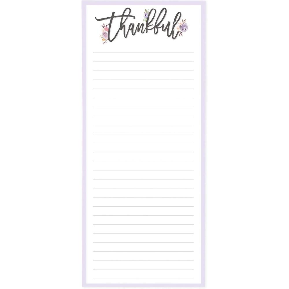 imageGraphique Plaid Magnetic Notepad 100 TearAway Sheets for Grocery Shopping ampamp ToDo Lists Writing Pad for Fridge Kitchen OfficeReligious