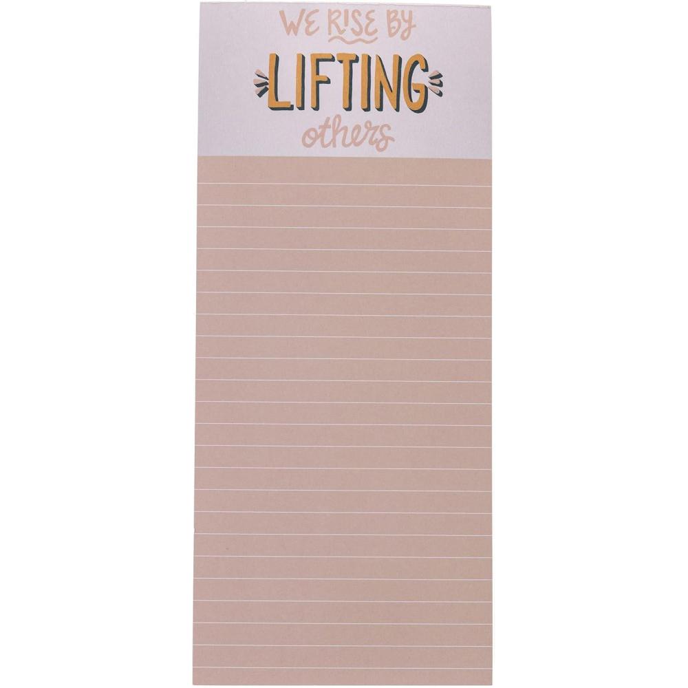 imageGraphique Plaid Magnetic Notepad 100 TearAway Sheets for Grocery Shopping ampamp ToDo Lists Writing Pad for Fridge Kitchen OfficeWe Rise