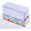 Graphique All Occasion Flat Notes, Pack of 50 Blank Index Cards with Envelopes & Decorative Storage Box, Thick Cardstock Stationary Gift, White Hydrangeas, 5.625” x 3.5”(Brush Strokes)