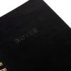 Graphique Apollo Vegan Leather Journal, Spiral Notebook for Writing, 192 Lined Pages, 8” x 10”(Black)