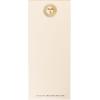 Graphique Cherries Designer List Pad Luxe Collection, Gold Foil Embossed To-Do Notepad, Writing Pad with150 Pages, 4” x 9.75”(Sun)
