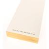 Graphique Cherries Designer List Pad Luxe Collection, Gold Foil Embossed To-Do Notepad, Writing Pad with150 Pages, 4” x 9.75”(Sun)