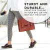 Graphique Plaid Magnetic Notepad, 100 Tear-Away Sheets for Grocery, Shopping & To-Do Lists, Writing Pad for Fridge, Kitchen, Office(Chambray)