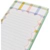 Graphique Plaid Magnetic Notepad, 100 Tear-Away Sheets for Grocery, Shopping & To-Do Lists, Writing Pad for Fridge, Kitchen, Office(Plaid)