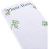 Graphique Plaid Magnetic Notepad, 100 Tear-Away Sheets for Grocery, Shopping & To-Do Lists, Writing Pad for Fridge, Kitchen, Office(Plant Mom)
