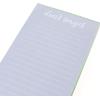 Graphique Plaid Magnetic Notepad, 100 Tear-Away Sheets for Grocery, Shopping & To-Do Lists, Writing Pad for Fridge, Kitchen, Office(White Hydrangeas)