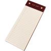 Graphique Post-Bound List Pad Luxe Collection, Perforated Sheets To-Do Notepad, Hardcover Binding, Gold Foil Embossing, 100 Pages, 4” x 9.75”, Olive Green