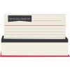 Graphique All Occasion Flat Notes, Pack of 50 Blank Index Cards with Envelopes & Decorative Storage Box, Thick Cardstock Stationary Gift, White Hydrangeas, 5.625” x 3.5”(Library Card)
