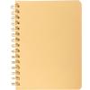 Graphique Apollo Vegan Leather Journal, Spiral Notebook for Writing, 192 Lined Pages, 8” x 10”(Yellow)