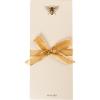 Graphique Cherries Designer List Pad Luxe Collection, Gold Foil Embossed To-Do Notepad, Writing Pad with150 Pages, 4” x 9.75”(Bee)