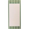 Graphique Plaid Magnetic Notepad, 100 Tear-Away Sheets for Grocery, Shopping & To-Do Lists, Writing Pad for Fridge, Kitchen, Office(Cottage Stripe)
