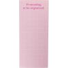 Graphique Plaid Magnetic Notepad, 100 Tear-Away Sheets for Grocery, Shopping & To-Do Lists, Writing Pad for Fridge, Kitchen, Office(Pretend)