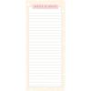 Graphique Plaid Magnetic Notepad, 100 Tear-Away Sheets for Grocery, Shopping & To-Do Lists, Writing Pad for Fridge, Kitchen, Office(Write It Down)
