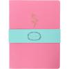 Graphique Pretty Bow Vegan Leather Journal, Diary Notebook for Writing, 192 Lined Pages, La Petite Press Collection, 6” x 8”(Rose)