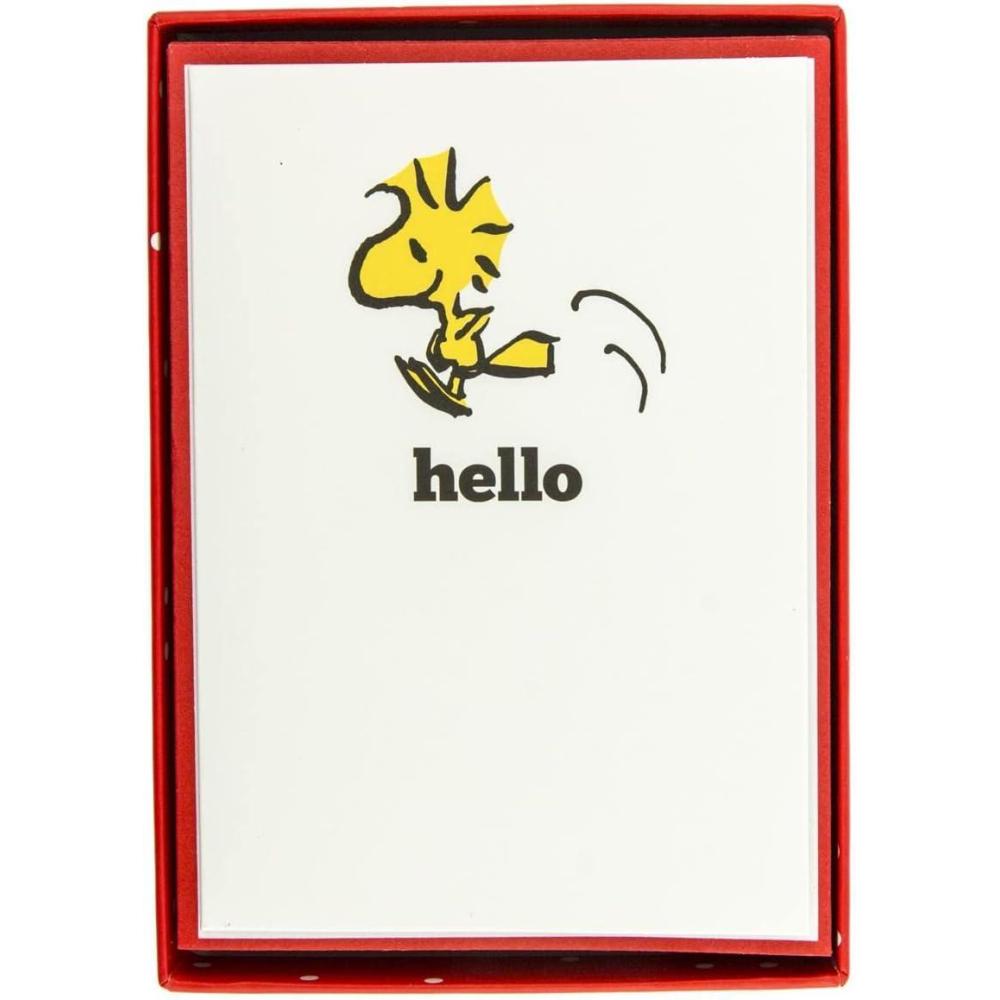 imageGraphique Box of Thank You Cards Brush Strokes  Includes 16 Cards with Matching Envelopes and Storage Box Cute Stationery Made of Durable Heavy Cardstock Cards Measure 325quot x 475quotHappy Woodstock
