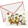 Graphique Box of Thank You Cards, Brush Strokes – Includes 16 Cards with Matching Envelopes and Storage Box, Cute Stationery Made of Durable Heavy Cardstock, Cards Measure 3.25″ x 4.75″(Peanuts Gang)