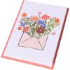 Graphique Box of Thank You Cards, Brush Strokes – Includes 16 Cards with Matching Envelopes and Storage Box, Cute Stationery Made of Durable Heavy Cardstock, Cards Measure 3.25″ x 4.75″(Flower Envelope)
