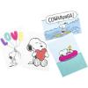 Graphique Peanuts™ Love Balloon Greeting Cards | 20 Pack | All Occasion Blank Note Cards with Envelopes | 4 Assorted Designs with Glitter Accents | Boxed Set for Personalized Notes | 4.25″ x 6″(Peanuts Love Balloon)