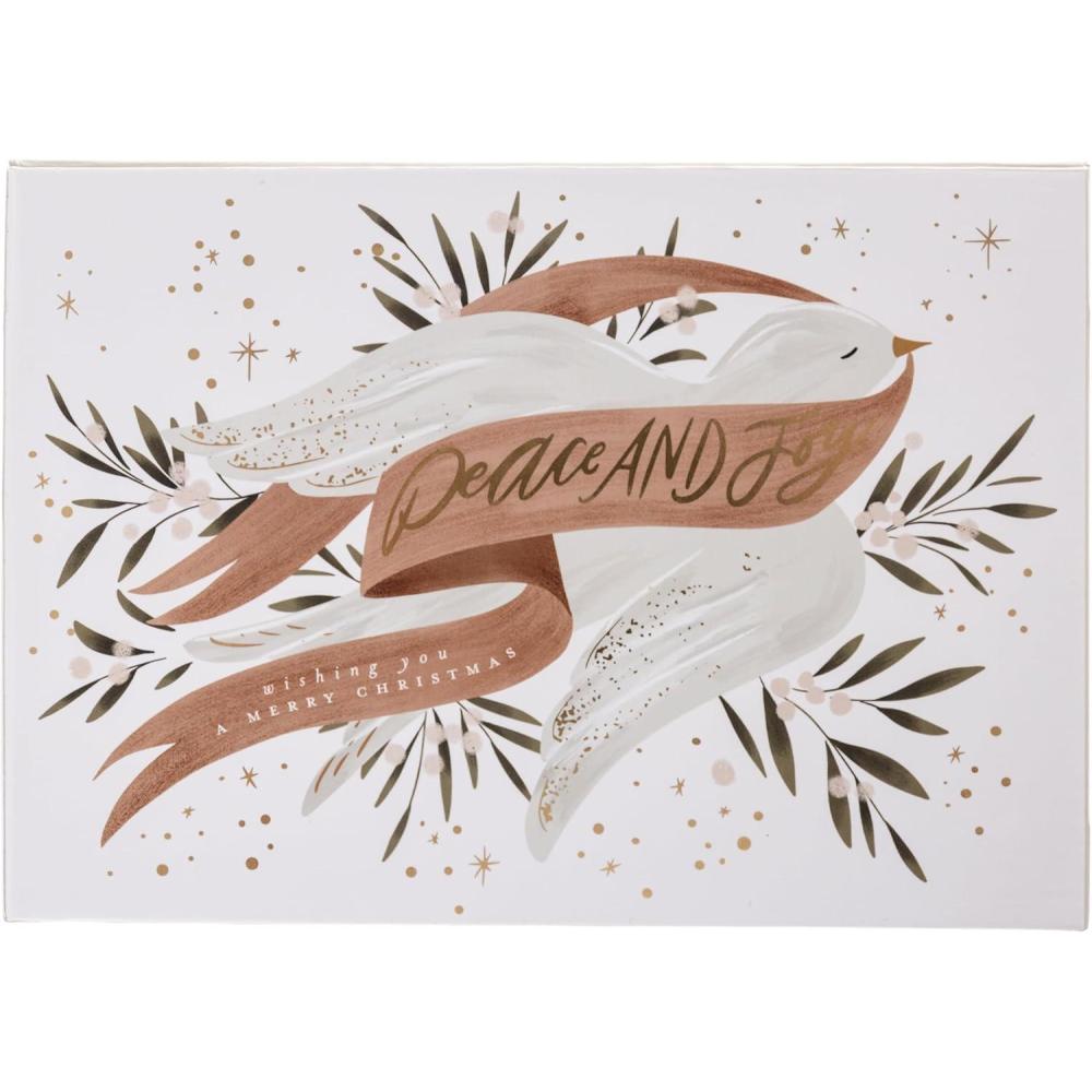 imageGraphique Dove Christmas Cards Boxed Set of 15 Holiday Cards with Envelopes 475quotx 6625quotDove Christmas