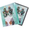 Graphique Funny Cats Christmas Cards, Pack of 20 Holiday Cards with Envelopes, 4 Assorted Designs Boxed Set, 4.25″ x 5.875″(Cats Christmas)