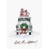 Graphique Funny Cats Christmas Cards, Pack of 20 Holiday Cards with Envelopes, 4 Assorted Designs Boxed Set, 4.25″ x 5.875″(Chic Xmas)