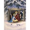 Graphique Funny Cats Christmas Cards, Pack of 20 Holiday Cards with Envelopes, 4 Assorted Designs Boxed Set, 4.25″ x 5.875″(Holy Night)