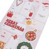Graphique Holiday Gift Labels, 130 Self-Adhesive Christmas Stickers, 13 Designs with Gold Foil Accents(Cartoon)